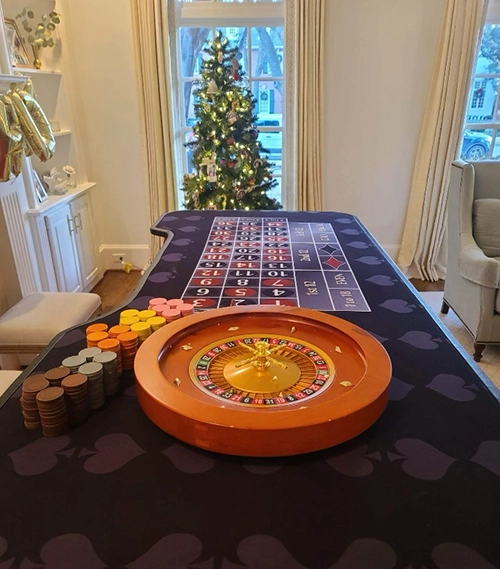 Christmas Casino Event at Home